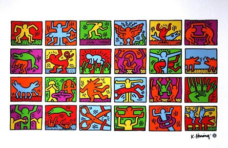 Keith Haring, ‘Retrospective’, ca 1990