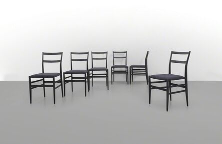 Gio Ponti, ‘Six 'Leggera' chairs’, 1951