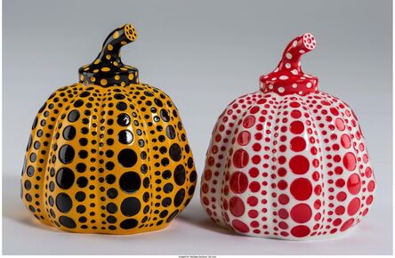 Yayoi Kusama, ‘Red and Yellow Pumpkin (two works)’, 2013