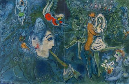 Marc Chagall, ‘The Circus (Mourlot 517; Cramer Books 68)’, 1967