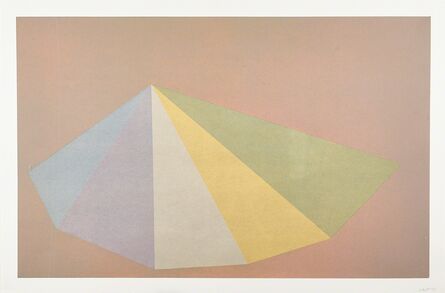 Sol LeWitt, ‘Plate # 3 from Pyramids’, 1987