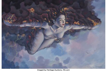 Dorian Cleavenger, ‘Nude in the Sky’, 2001