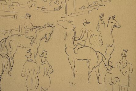 Raoul Dufy, ‘Course de Chevaux’