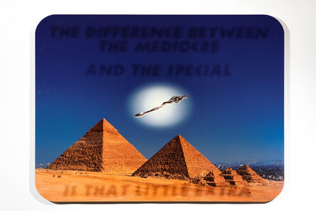 David Byrne, ‘Pyramids/Coke Spoon - "The difference between the mediocre and the special is that little extra"’, 1995