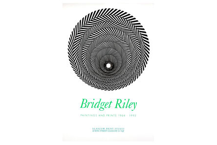 Bridget Riley, ‘Glasgow Print Studio Poster for Bridget Riley Paintings and Prints 196’