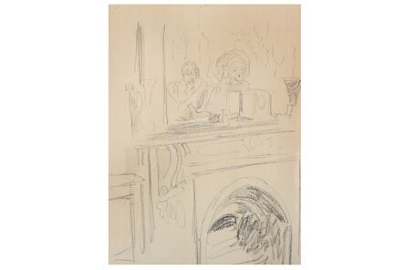 Walter Richard Sickert, ‘Interior at Rowlandson House’