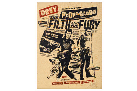 Shepard Fairey, ‘The Filth and the Fury’, 2006