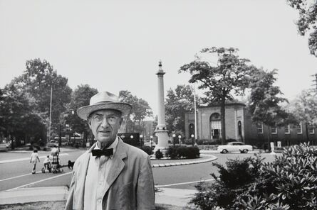 Elliott Erwitt, ‘William Carlos Williams, Paterson, New Jersey’, 1955