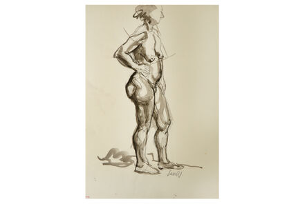 Leon Underwood, ‘Standing nude’