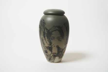 Terence Hammonds, ‘Biker Couple Vase’, 2013