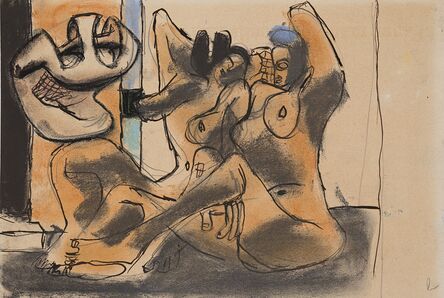 Le Corbusier, ‘Femmes nues et coquillage géant’, 1936