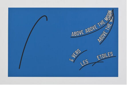 Lawrence Weiner, ‘TO THE MOON’, 2012