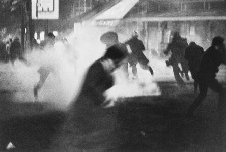 Bruno Barbey, ‘Explosion of Teargas, Latin Quarter, Paris, France’, 1968