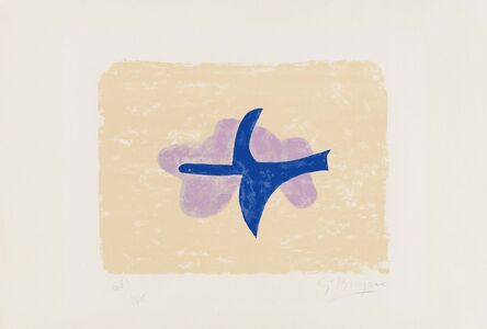 Georges Braque, ‘Dans le ciel (Oiseau XV)’, 1958