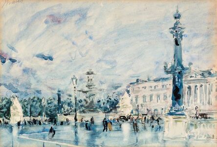 Maceo Casadei, ‘Piazza a Parigi’, 1936 ca.