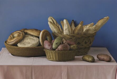 Claudio Bravo, ‘Still Life with Bread and Potatoes’, 1985