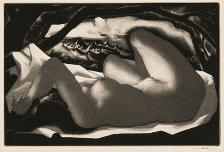 Doel Reed, ‘Figure in Landscape’, 1953