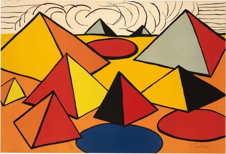 Alexander Calder, ‘TANK TRAPS’, 1973