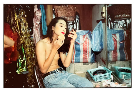 Nan Goldin, ‘Yogo putting on powder, Bangkok (Asian Drag Queen Series)’, 1992