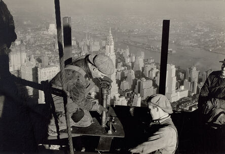 Lewis Wickes Hine, ‘Top of mooring-mast on Empire State Building’, 1931