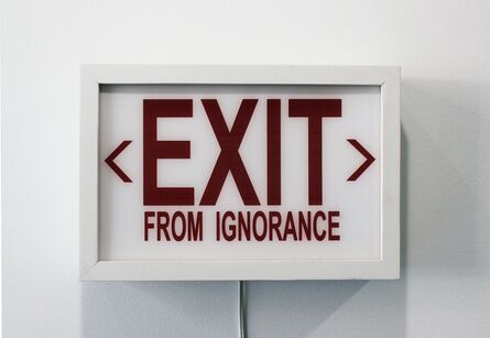 Cabell Molina, ‘EXIT from IGNORANCE’, 2017