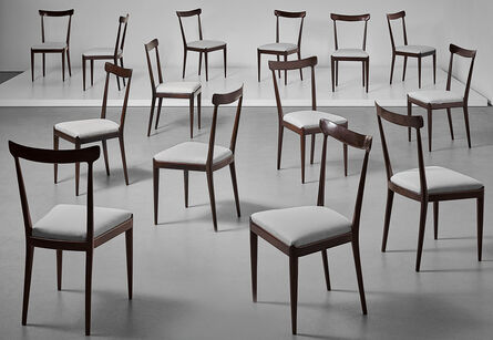 Ico Parisi, ‘Set of fourteen dining chairs’, circa 1947