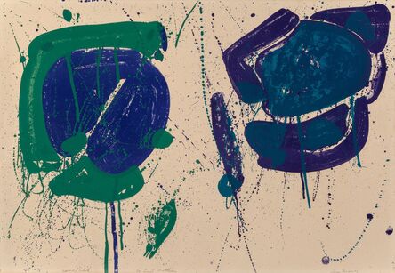 Sam Francis, ‘Blue-Green (SF-318)’, 1963