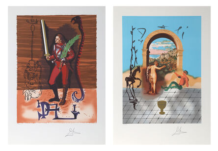Salvador Dalí, ‘Gateway to the New World & Christopher Columbus from the Dali Discovers America Portfolio’, 1979