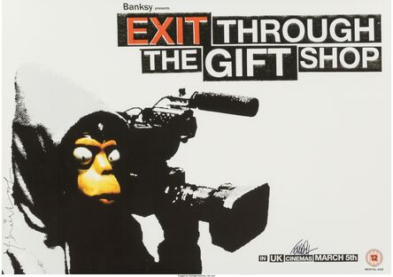 Banksy, ‘Exit Through the Gift Shop poster’