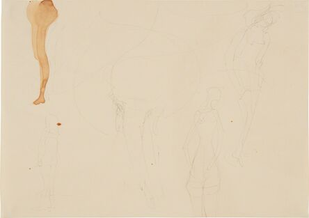 Joseph Beuys, ‘Elch mit Frauen (Moose with Women)’, 1954