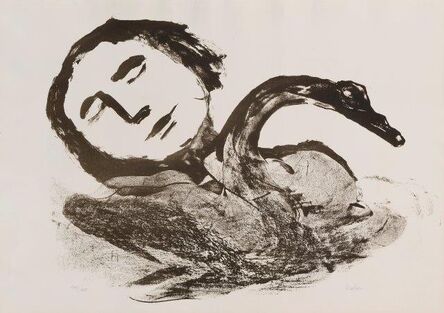 Sidney Nolan, ‘Leda and the Swan’, 1961