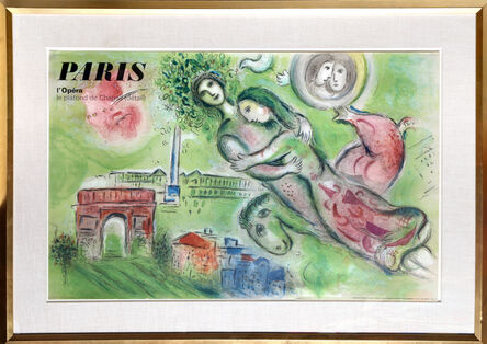 Marc Chagall, ‘Romeo and Juliet - Paris L'Opera - Le Plafond de Chagall’, 1964