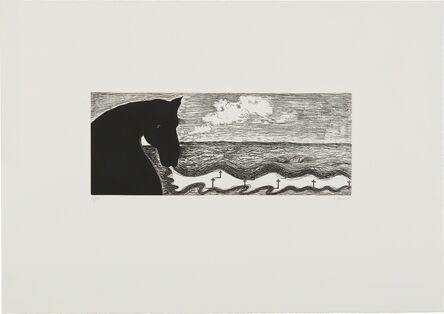 Enzo Cucchi, ‘Il respiro del cavallo’, 1982