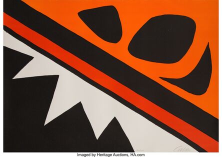 Alexander Calder, ‘La Grenouille et La Scie’, 1969