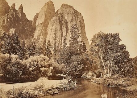 Eadweard Muybridge, ‘Tenaya Cañon from Union Point Valley of the Yosemite’, 1872