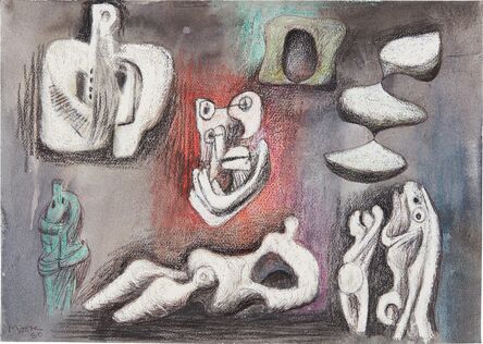 Henry Moore, ‘Ideas for Sculpture’, 1980