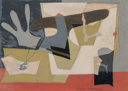Esphyr Slobodkina, ‘Untitled Abstraction’, 1942