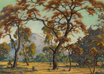 Erich Mayer, ‘Landscape with Trees’, 1922