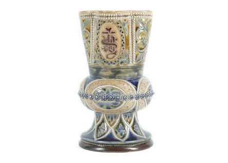 Doulton Lambeth, ‘Altar vase’, circa 1900