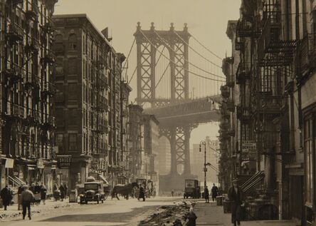 Berenice Abbott, ‘Pike and Henry Streets, Manhattan, March 6’, 1936