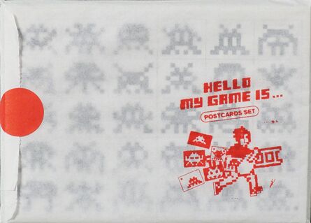 Invader, ‘Hello My Game Is...’, 2017