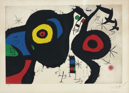 Joan Miró, ‘Les Deux Amis’, 1969