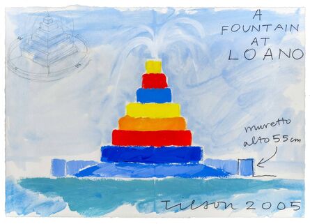 Joe Tilson, ‘A Fountain at Loano’, 2005