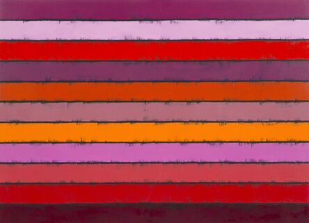 Justin Waugh, ‘Untitled (Striped Painting #15)’, 2007