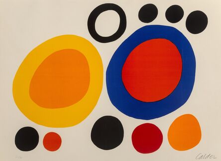 Alexander Calder, ‘Rondelles de fumée’, 1960