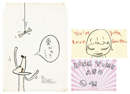 Yoshitomo Nara, ‘Dog Bone, You've Gotta Love, Long Time Ago (3 works)’