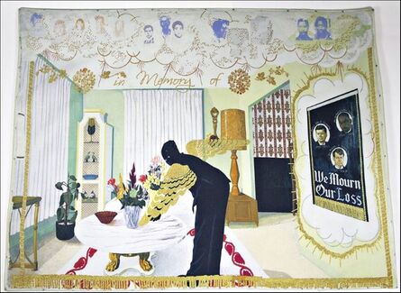 Kerry James Marshall, ‘Souvenir I (In Memory of Martin Luther King, JFK & Bobby Kennedy)’, 2017