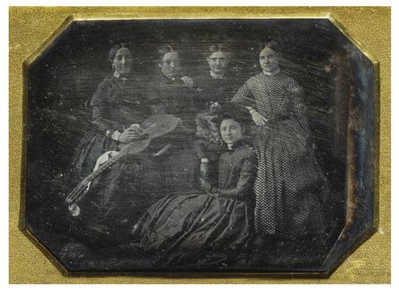 Attributed To Charles Fontayne And William Southgate Porter, ‘A Group of Women Musicians with Guitar’, circa 1850