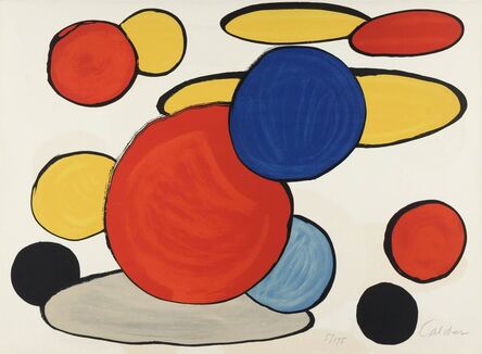Alexander Calder, ‘GREY ELIPSE’, 1975-76