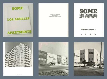 Ed Ruscha, ‘Some Los Angeles Apartments (Extremely rare Artist's Book from the mid 1960s, True First Edition - one of only 700 copies in the world.)’, 1965